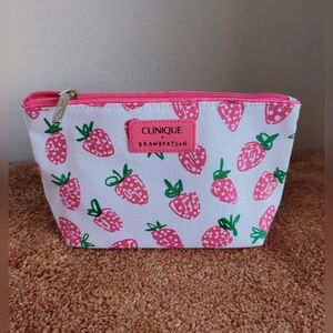 CLINIQUE x DRAWBERTSON Cosmetic Bag
